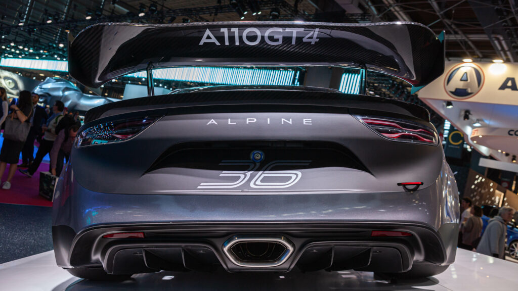 Alpine A110 GT4 en photos sur cats of the legend