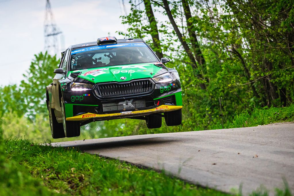 Sept Škoda Fabia RS Rally2 terminent dans le top 10 de la catégorie WRC2