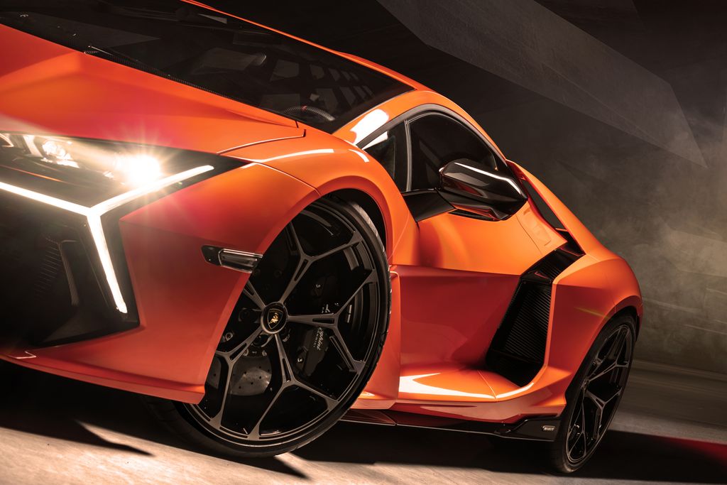 Aérodynamique Lamborghini revuelto