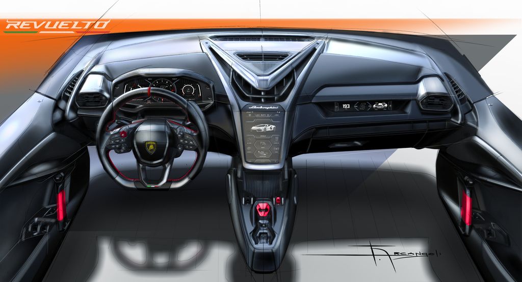 IHM, Infodivertissement, Connectivité et ADAS lamborghini revuelto