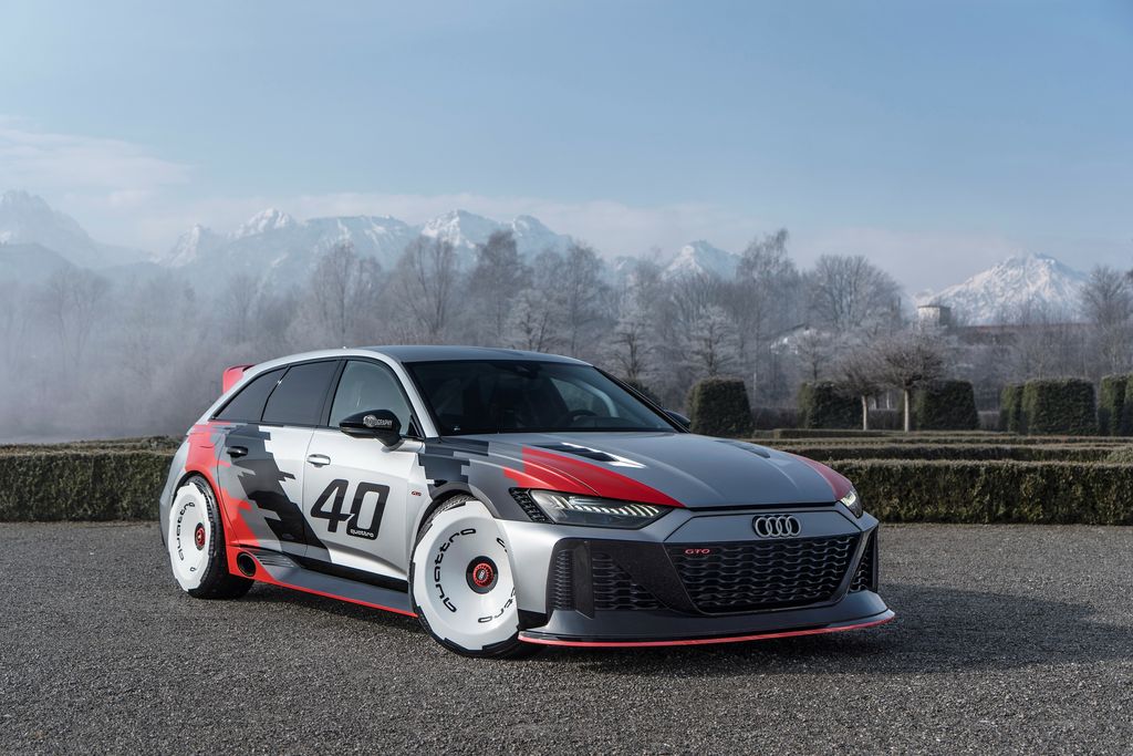 Audi RS 6 GTO concept présentée au Salon Top Marques Monaco