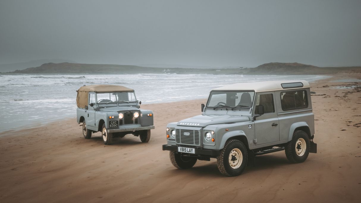 LAND ROVER CLASSIC Présente le CLASSIC DEFENDER WORKS V8 ISLAY EDITION