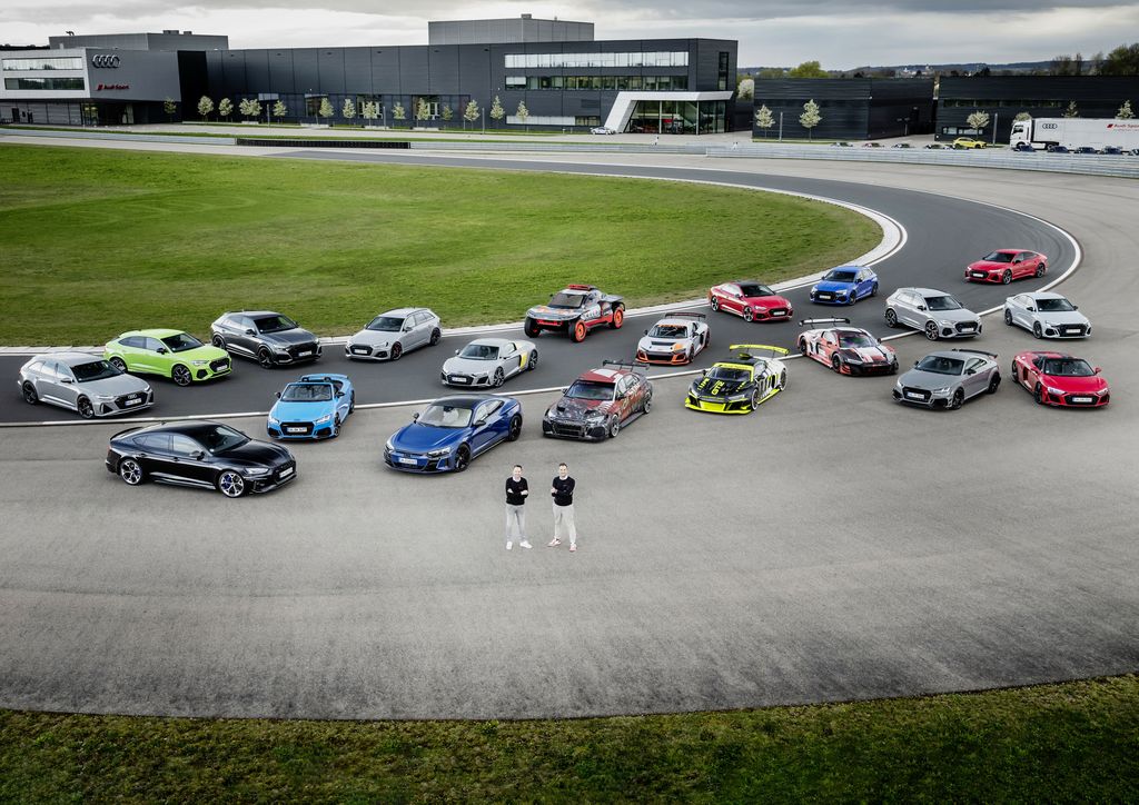 40 ans d’Audi Sport GmbH célébrés au Nürburgring