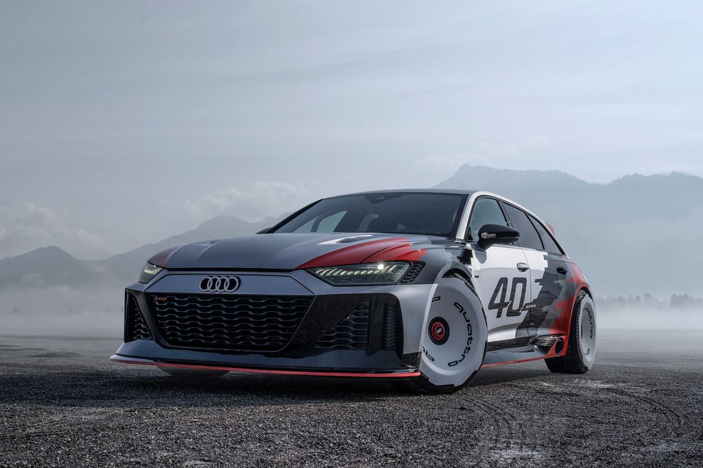 Audi RS 6 GTO concept présentée au Salon Top Marques Monaco