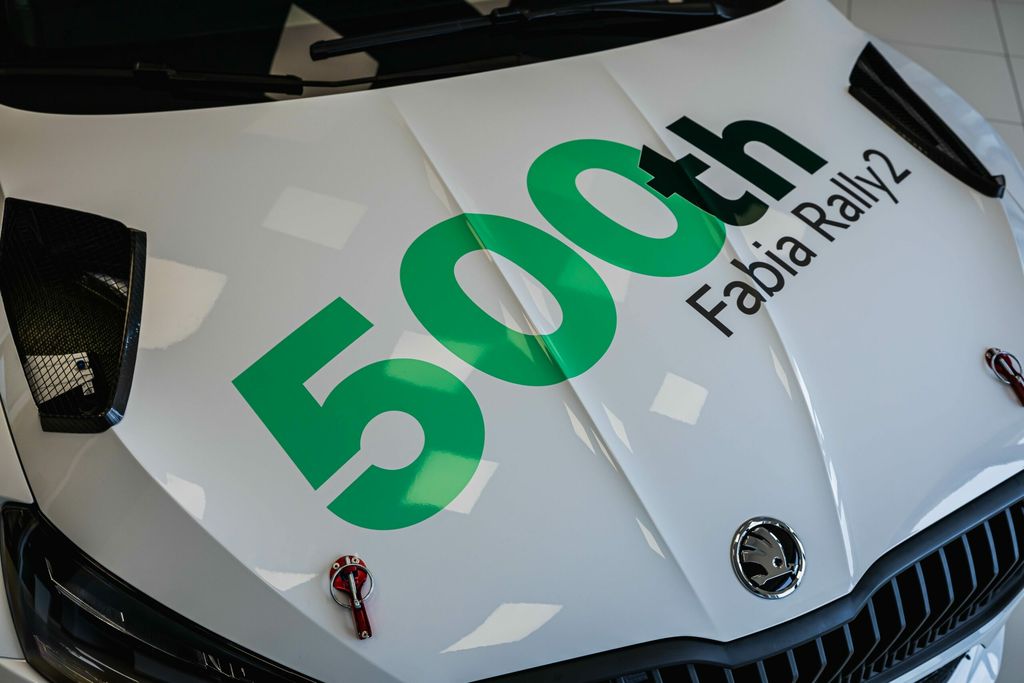 Škoda Motorsport a livré la 500ème Fabia Rally2