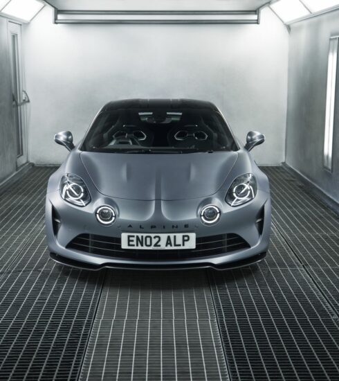 Alpine A110 S Enstone Edition limited series manufactured in Dieppe