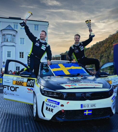 Calle Carlberg remporte l’ADAC Opel Rally Cup 2023 powered by GSe