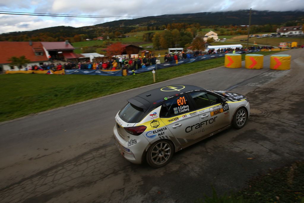 Calle Carlberg remporte l’ADAC Opel Rally Cup 2023 powered by GSe