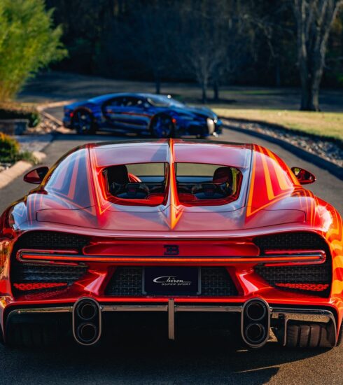 Two tailor-made Bugattis