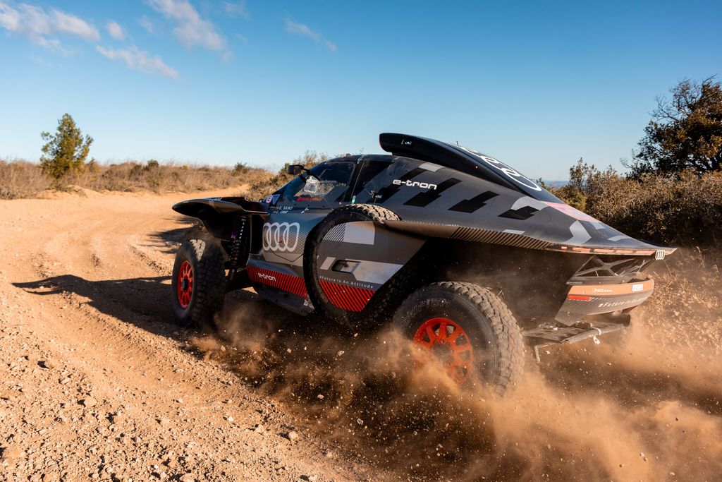 Dakar Rally Test Lastours