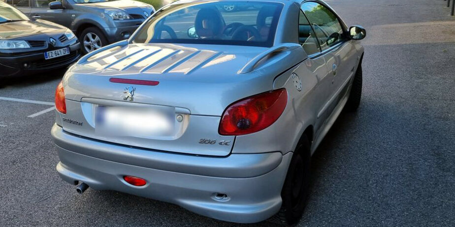 Peugeot cabriolet 206CC