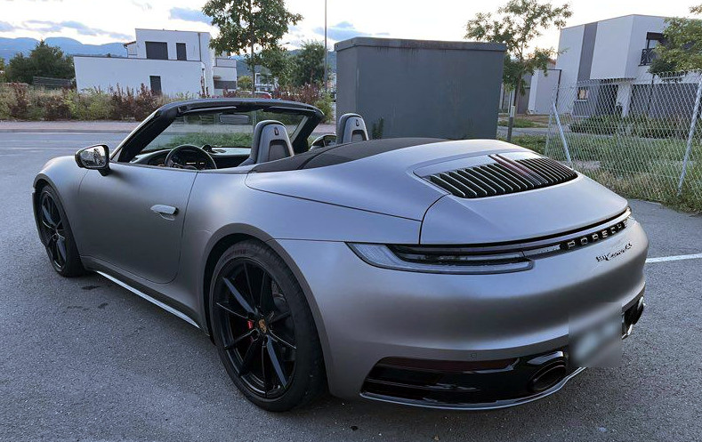 Porsche 911 992 Carrera 4S cabriolet