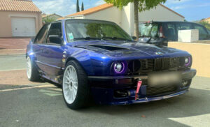 BMW E30 1jz swap street drift occasion